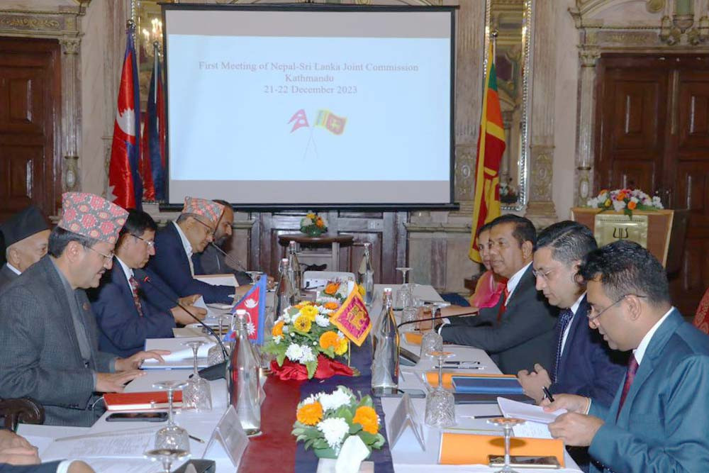 Trade and investment issues discussed at Nepal-Sri Lanka Joint Commission meet